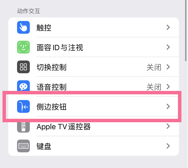 天祝苹果14维修店分享iPhone14 Plus侧键双击下载功能关闭方法 