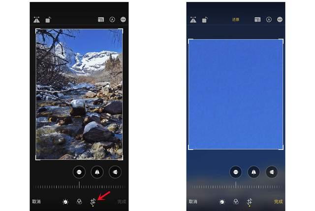 天祝苹果手机维修分享iPhone手机如何使用裁剪功能隐藏照片 